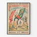 Vintage-Mexikanischer Poster Die Schrecken des Krieges - Historische Wanddekoration
