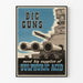 Vintage Poster Big Guns Sulfuric Acid