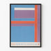 Abstract Art Poster Bireline - Colorful Geometric Composition