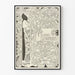 Poster decorativo Edizione Metamorfosi stile Art Nouveau