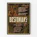 Poster vintage Bostonian's - Opera leggera Americana