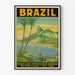 Vintage-Poster Wanddekoration Brasilien Rio de Janeiro