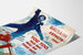 Poster vintage di propaganda britannica con marinaio e slogan