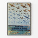 Poster vintage dell'aviazione militare britannica in azione