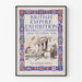 Poster vintage esposizione Impero Britannico Wembley 1924