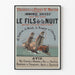 Poster for the Theatre Le Fils de la Nuit - Grand Spectacle Drama