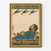 Vintage-Poster Buchdruckerei Max Baur u Co Wanddekoration
