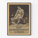 Vintage Artistic Poster Bund Drawing Artist Munich