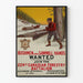 Vintage recruitment poster of the Canadian Forest Battalion 224th