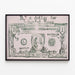 Poster Compra un Dollaro per Wounded Knee - Decorazione murale impegnata — quadro incorniciato alla parete