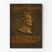 Poster vintage Buy Liberty Bonds con ritratto di Abraham Lincoln