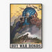 Vintage World War II Poster Buy War Bonds