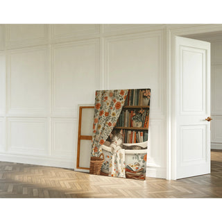 Tableau Chat détendu