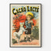 Vintage-Poster Cacao Lacté Ch. Gravier - Retro-Wanddekoration