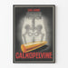 Poster vintage Calmopelvine - Decorazione murale medica retrò