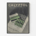 Vintage-Werbeplakat Calyptol Charpentier