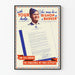 Canadian Vintage Industrial Poster - Ralph P. Bell Letter Challenge