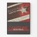 Vintage-Poster Canteïne Wanddekoration mit Pflanzenmuster