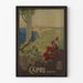 Vintage-Poster Wanddekoration Capri Neapel Italien