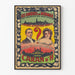Vintage-Poster Wanddekoration Die Schatten im Haushalt von Caran d'H