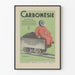 Poster vintage Carbonésie – Pubblicità per la salute intestinale