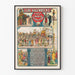 Vintage-Poster Ausstellung Carl Hagenbeck Indische Kolonie
