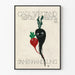 Poster Carl Wiegand Samenhandlung - Vintage-Design Gemüse