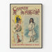 Poster vintage Carmen d'Assilva, giovane drammaturga
