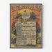 Poster vintage Casino de Paris Rue Blanche e Rue de Clichy