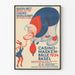 Vintage poster Casino Masked Balls 1934 Basel Art Deco style