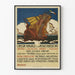 Poster vintage Cassa Navale e di Assicurazioni Bateau à Voiles