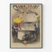 Vintage-Poster Jahrmarkt 25 Rue Fontaine – Wanddekoration für Veranstaltungen