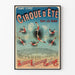Vintage-Wanddekoration Poster vom Sommerzirkus an den Champs-Élysées