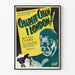 Vintage-Poster Charlie Chan in London - Retro-Kino-Wanddekoration