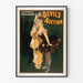 Poster vintage Devil's Auction Chas H Yale
