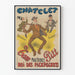 Poster vintage Tom Pitt Re di Ladri di Portafogli decorazione murale
