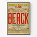 Vintage poster of Berck Beach, Northern and Eastern Railway