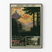 Vintage Poster of La Vallée de Celles Vosges - Eastern Railway