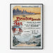 Poster vintage Esposizione Universale di Parigi 1900 - Ferrovie dell'Ovest