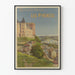 Vintage poster of the Orleans Railway - The Pyrenees