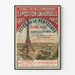Vintage Poster of the Paris Lyon Mediterranean Railway Exhibition of 1889