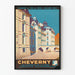 Vintage Poster Château de Cheverny - Loire Car Racing Circuits
