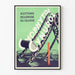 Poster vintage Chophytol Cynurol design industriale verde