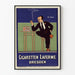 Vintage Cigarette Poster Laferme Dresden