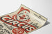Vintage-Zirkus-Poster 3 Ringe - Wanddekoration für Show