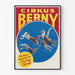 Vintage Poster Cirque Berny Flying Oscars