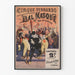 Plakat Cirque Fernando Bal Masqué - Vintage-Wanddekoration