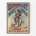 Vintage-Poster Clément & Cie Tricycles Fahrräder Paris Wanddekoration
