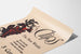 Poster vintage 'Clips The New Weekly' disegno donna elegante in rosso