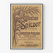 Vintage Poster Collection Spitzer Rue de Villejust 33